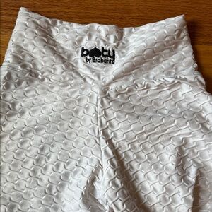 Booty by Brabants White Textured Leggings